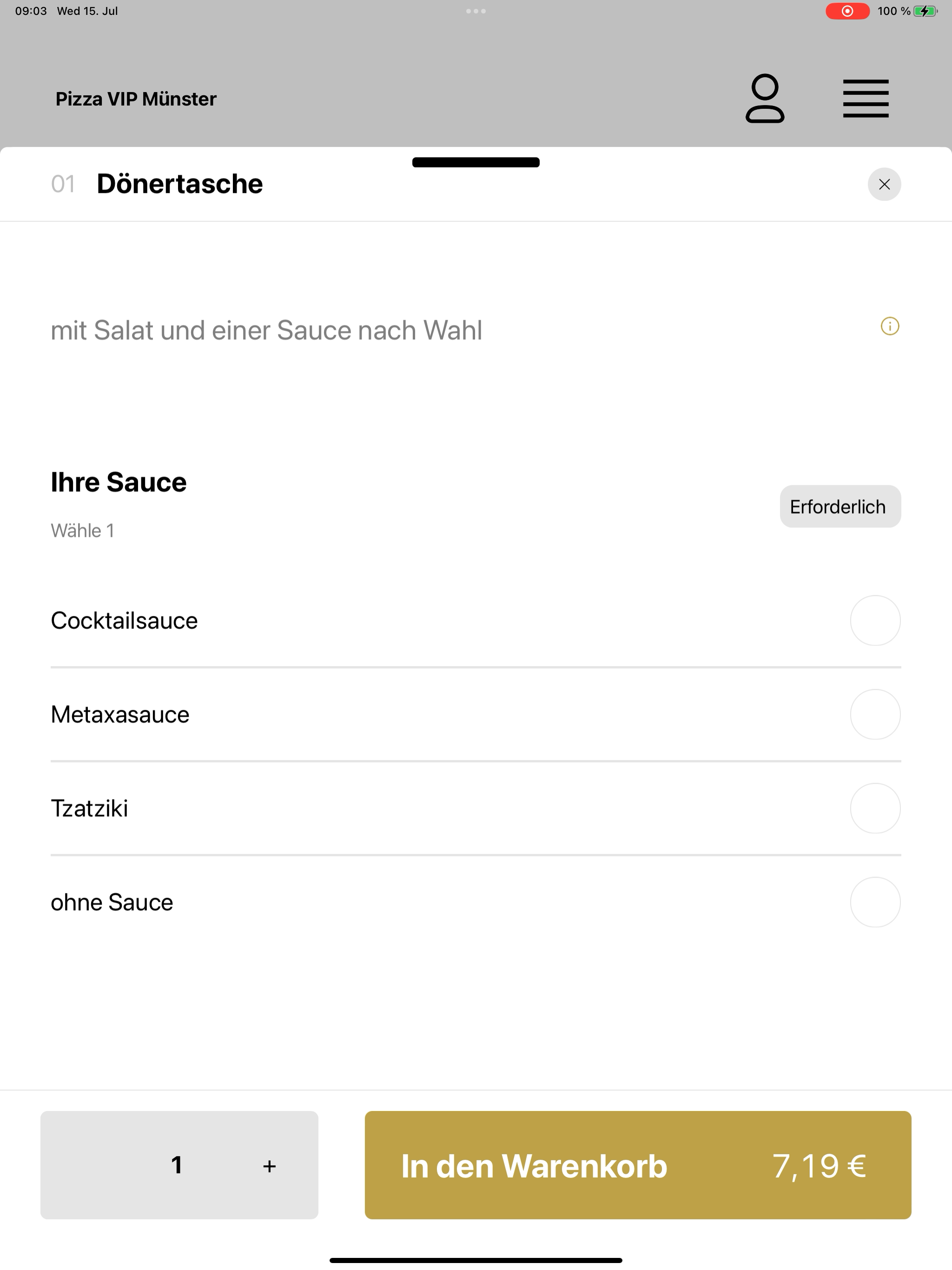 Pizza VIP Münster screenshot 16