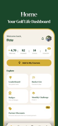 Golfed: Golf Course Tracker screenshot 1