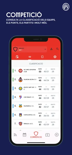 Federació Catalana de Futbol screenshot 4