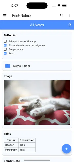 Print(Notes) screenshot 4
