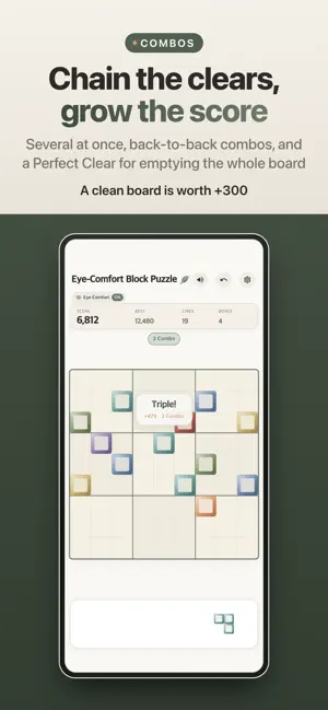 Eye-Comfort Block Puzzle screenshot 4