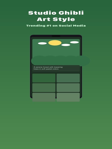 AI Art Generator - AI2image iPad screenshot