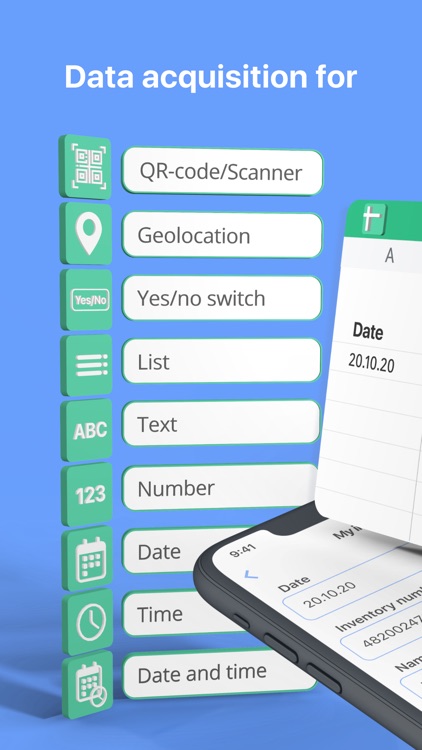 Spreadsheet data entry