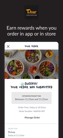 Tea Bar & Fusion Kitchen iPhone screenshot