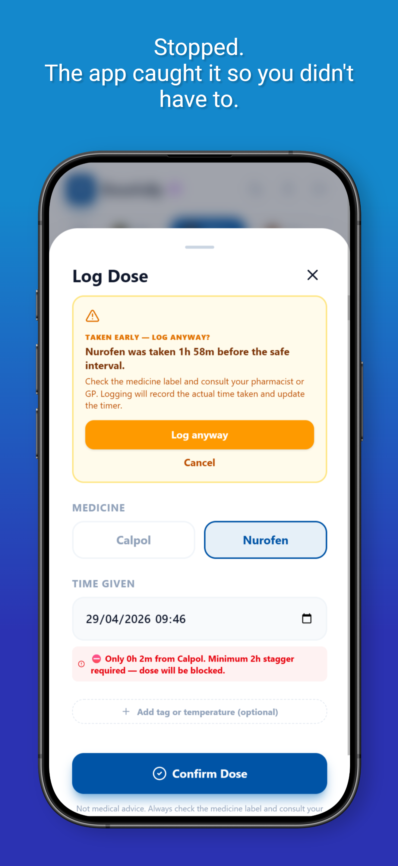 Dosefully: Safe Med Dosing
