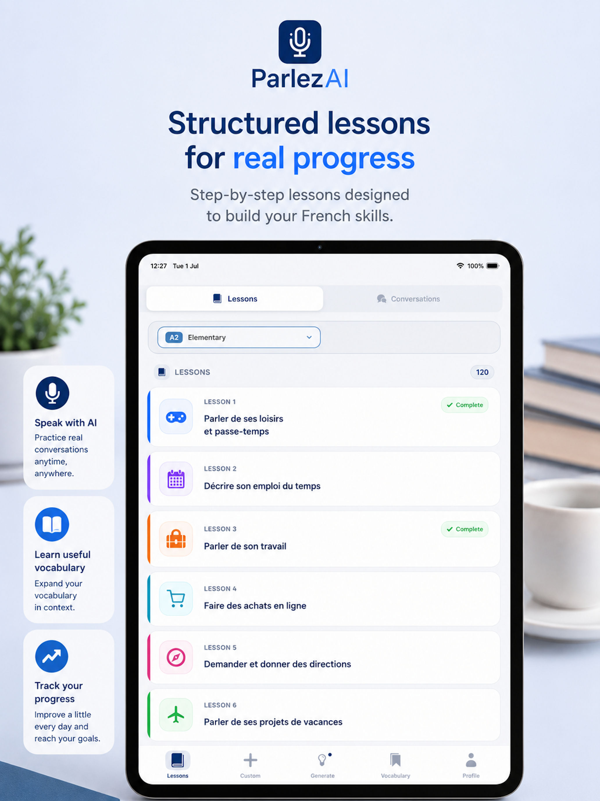 Learn French with AI: ParlezAI screenshot 10