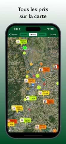 Plein d'essence: Petrol Prices iPhone screenshot