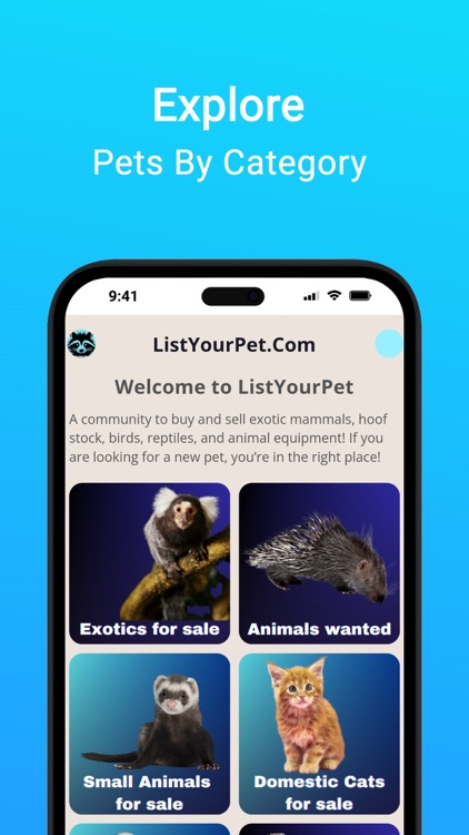 List Your Pet
