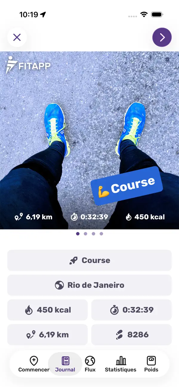 Screenshot #3 pour Appli pour courir – FITAPP