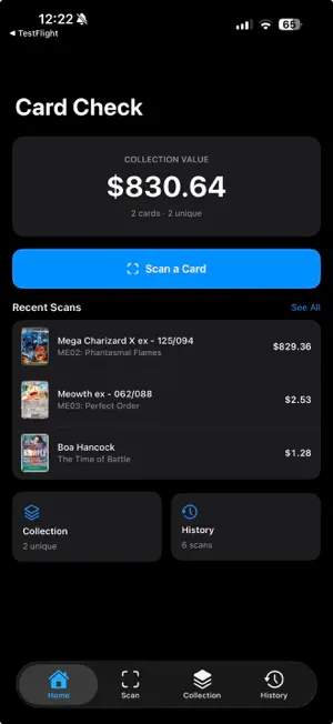 Card Check screenshot 1