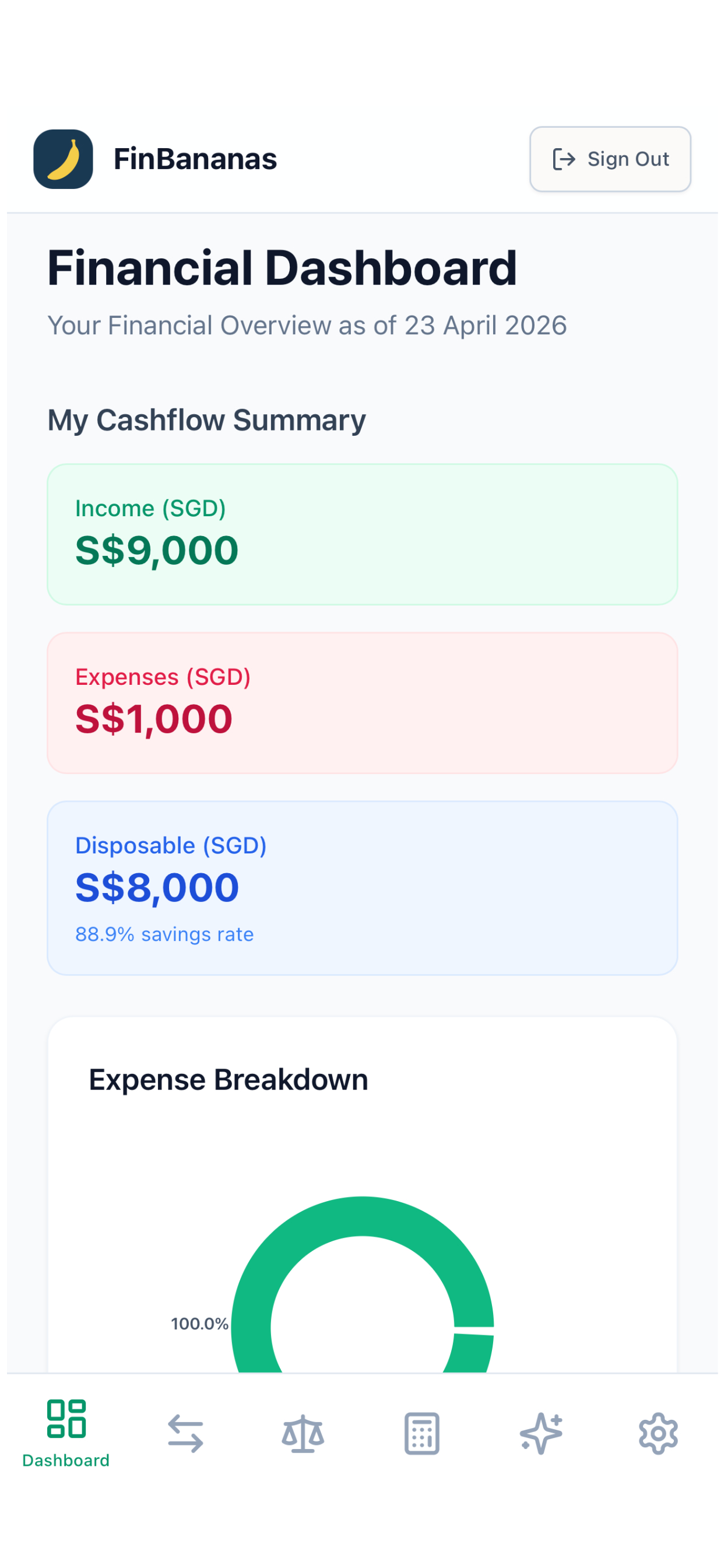 FinBananas screenshot 4