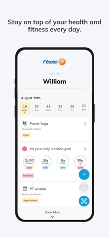 Fitness CF Screenshot 2 of 8