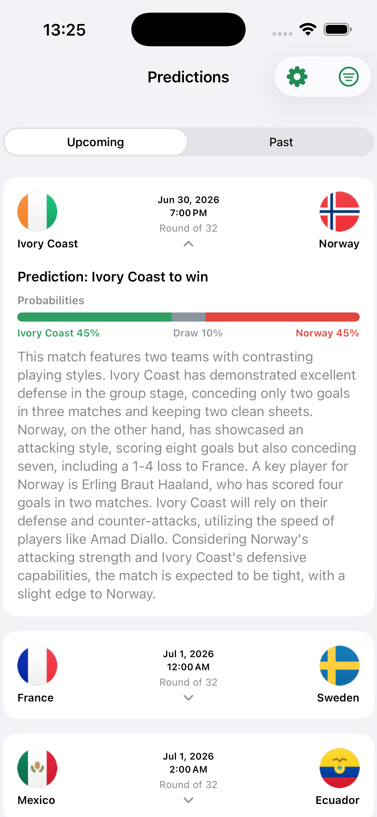 AI Football Match Picks screenshot 4