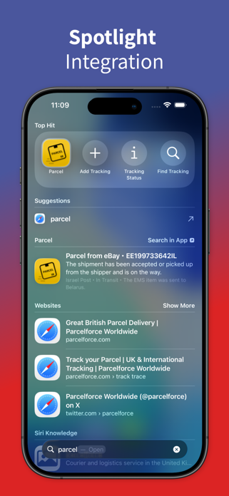 Parcel Plus – Package Tracker Screenshot 7 of 8