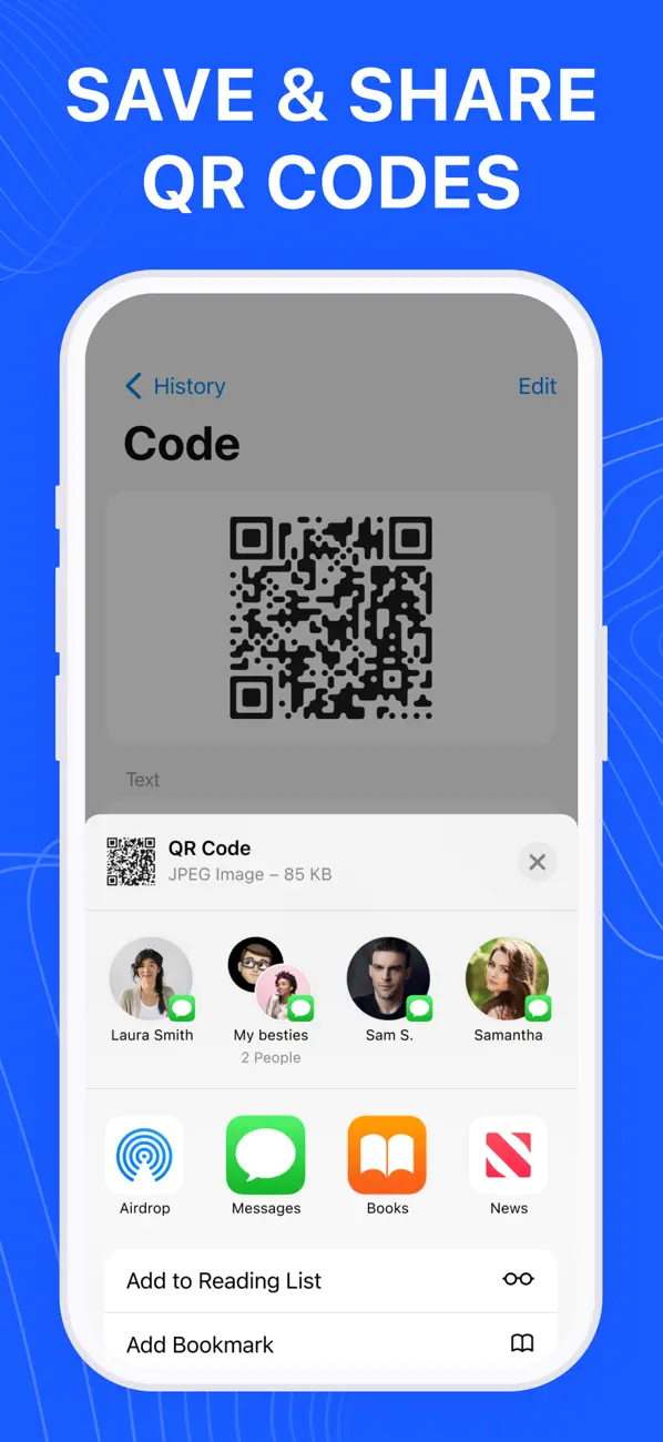 #3. QR & Barcode Reader: Red Code (iOS) Ved: Otmar Hiller