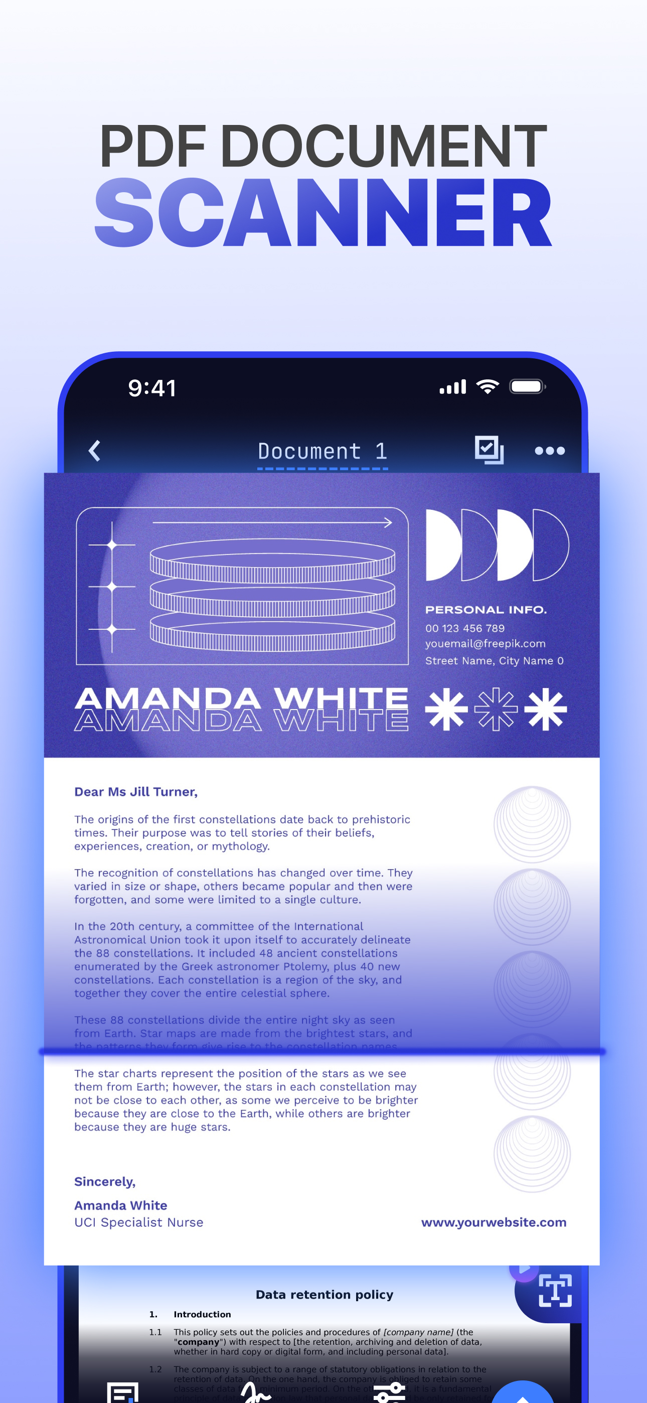 PDF Scanner App: Scan docs
