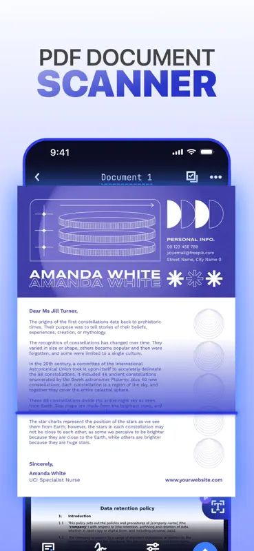 PDF Scanner App: Scan docs screenshot 1 of 7