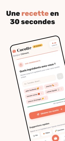 Cocotte : Cuisine ton frigo screenshot