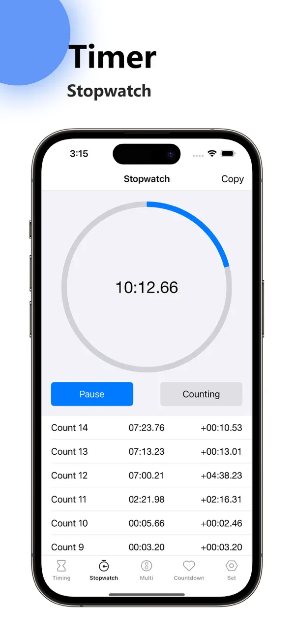 #3. Timer - Countdown memos (iOS) 게시자: 颖欣 李