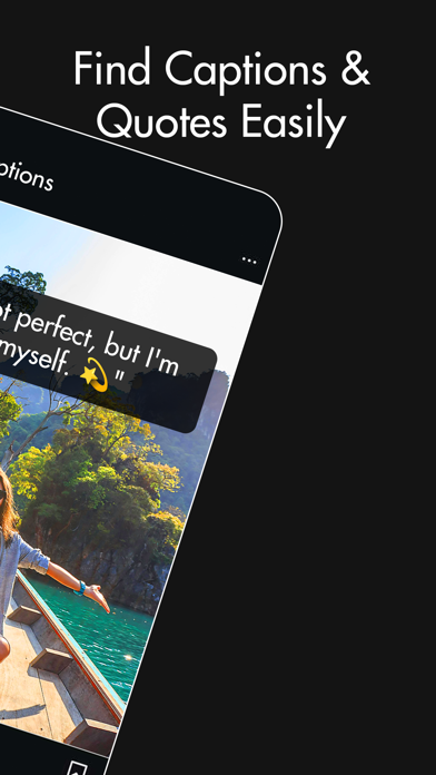 Screenshot #2 pour Caption Generator : Quotes