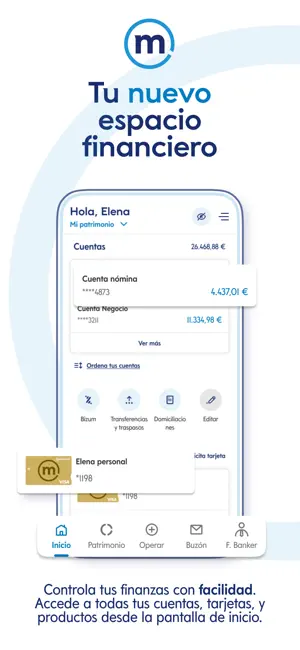 Banco Mediolanum España screenshot 2