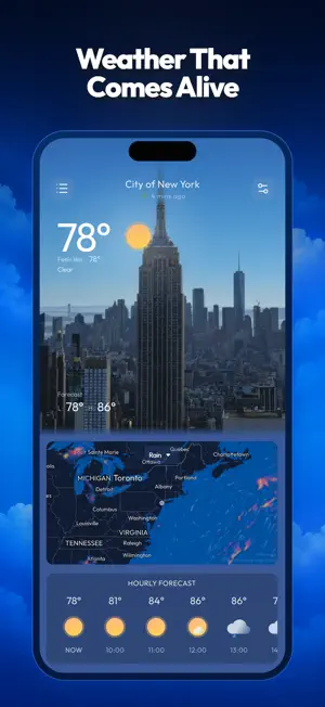 Gusty: Weather Dashboard screenshot 1