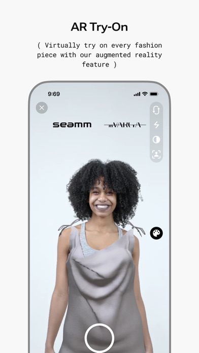 Seamm: Phygital Fashion Shop Screenshot