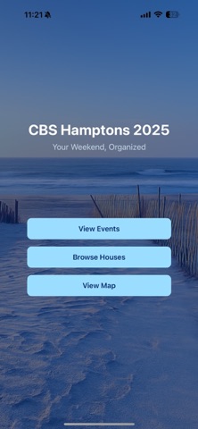 CBS Hamptons 2025 Screenshot 1 of 3