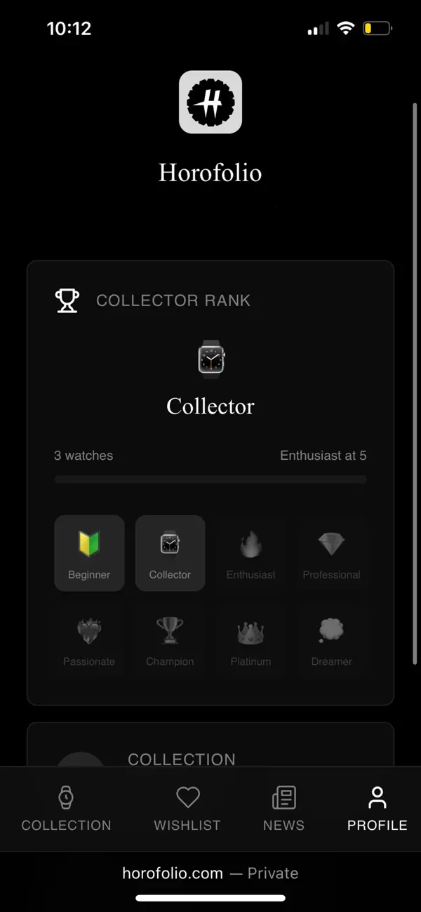 horofolio Screenshot 2