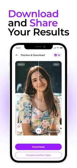 Captura de pantalla de Rhinoplasty AI | ProNose AI en iPhone 5