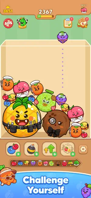 Fruit Clash: Drop & Merge screenshot 3