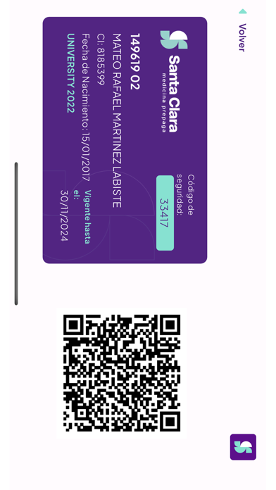 Santa Clara Medicina Prepaga Screenshot