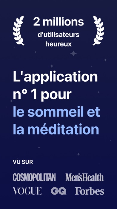 Screenshot #1 pour Mo Méditation, Sommeil, Soin