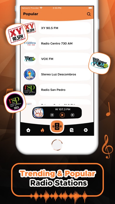 Screenshot #2 pour Radio Honduras Radio Stations