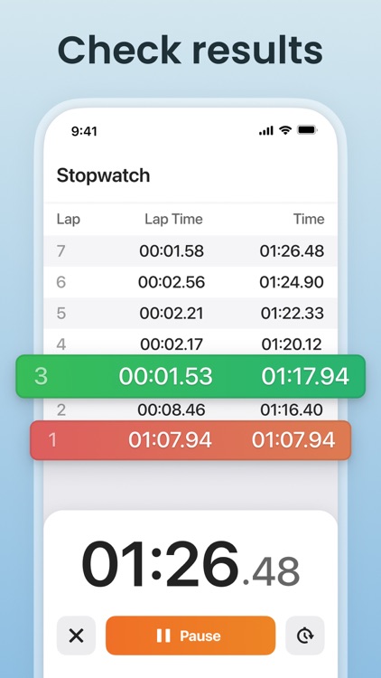 MultiTimer: Stopwatch + Timer screenshot-4