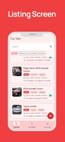 Find Car Sale screenshot