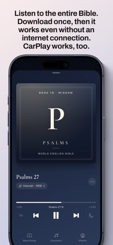 Bible for Me: Audio Bible Screenshot 3 of 10