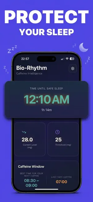Bio-Rhythm: Caffeine Tracker screenshot 2