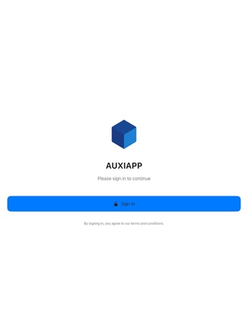 AuxiApp iPad screenshot