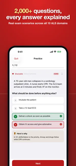 ALS Resuscitation Prep screenshot 2