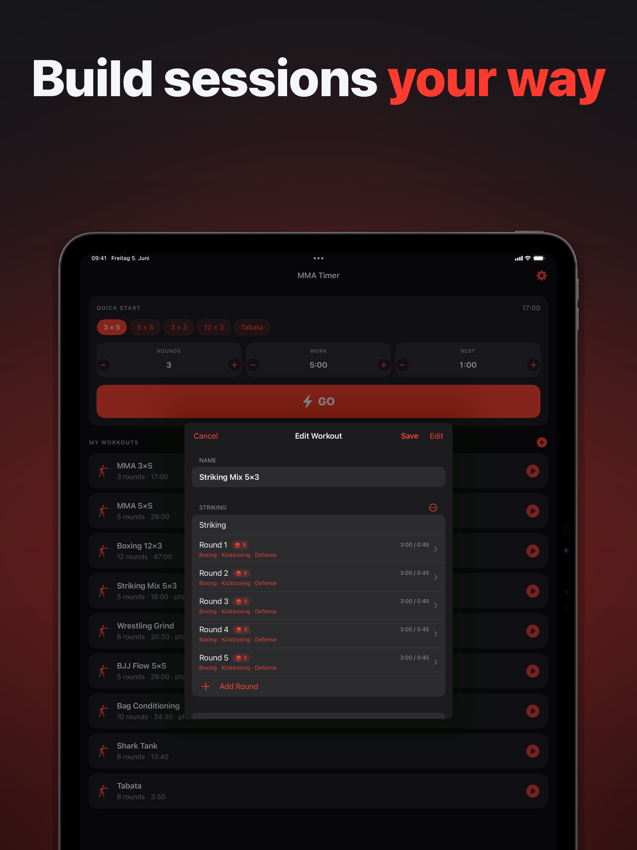 MMA Round Timer