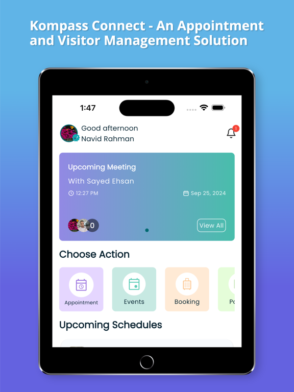 Kompass Connect iPad screenshot 1 - Utilities app