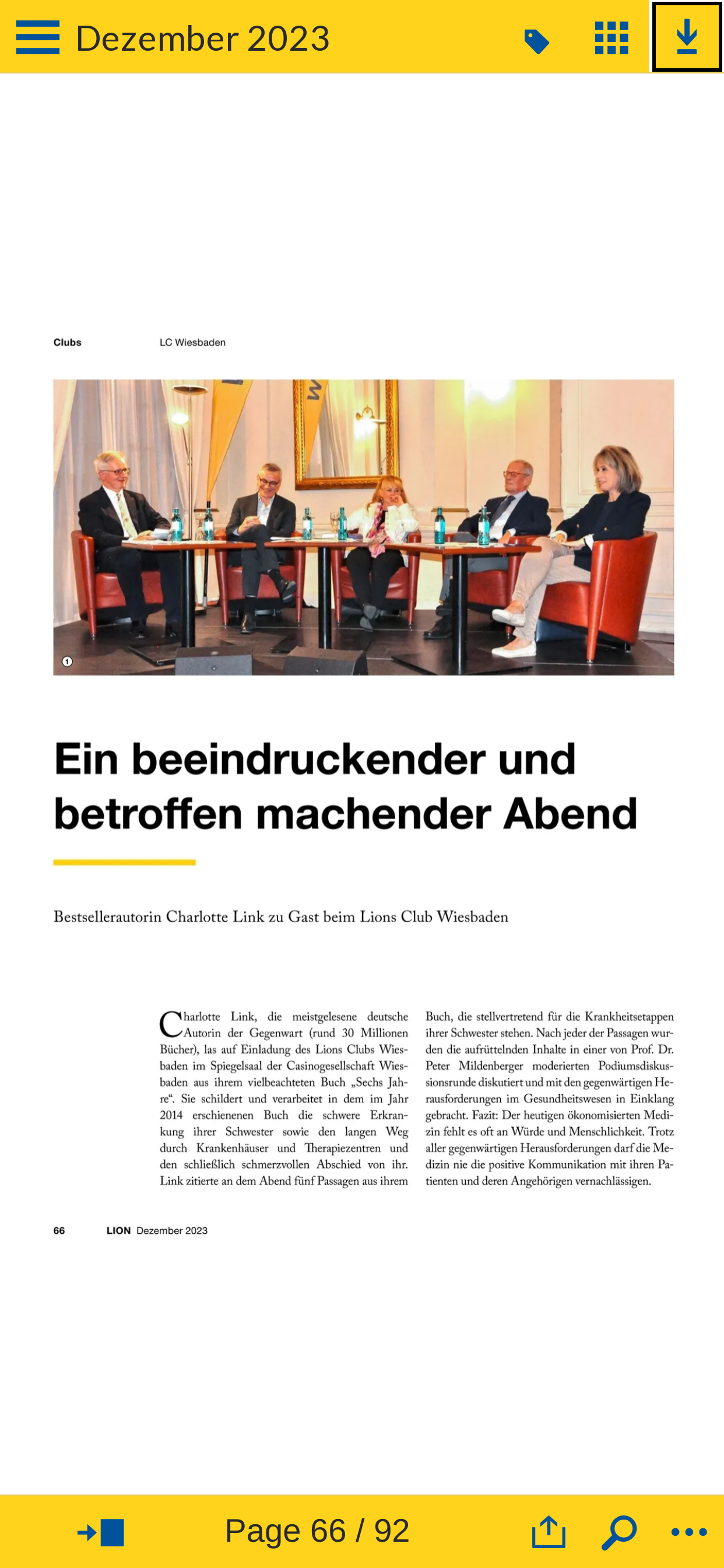 Das LION-Magazin Deutsche screenshot 5