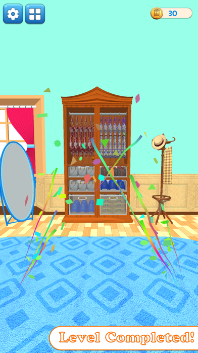 Closet Organizer Game 3D Screenshot