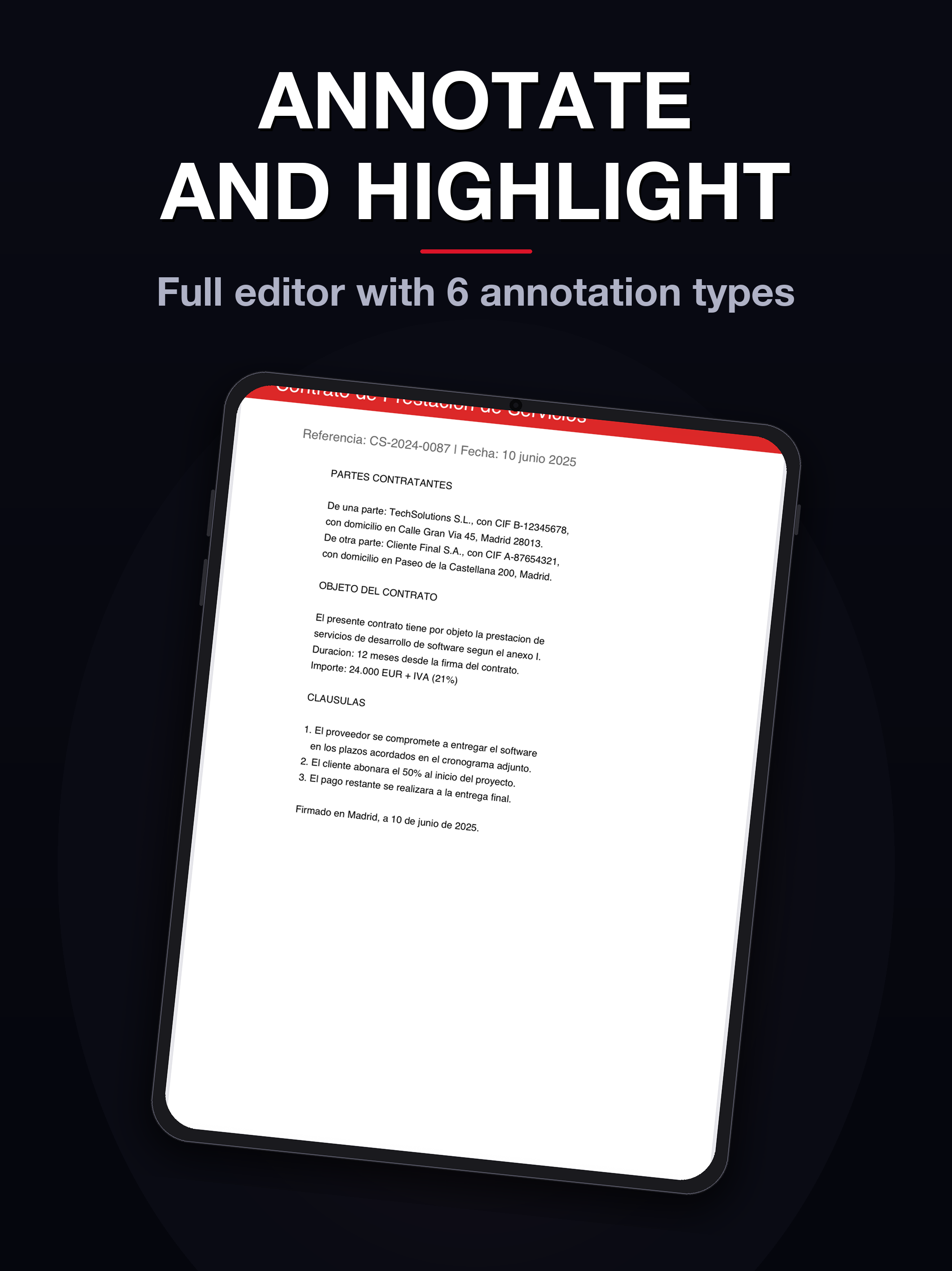 PDF Editor — Sign & Scanner