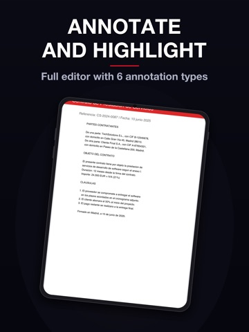 PDF Editor — Sign & Scanner iPad screenshot