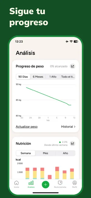 Contador de Calorias: GoodCal iPhone screenshot 5
