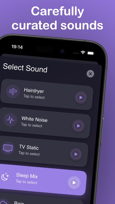 Baby Sleep Sounds - Dozy Screenshot