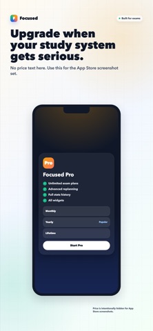 Focused: Study Planner screenshot
