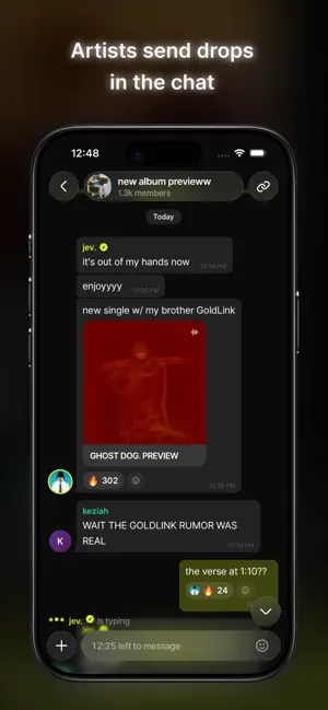 Vault.fm: Live Group Chats screenshot 3